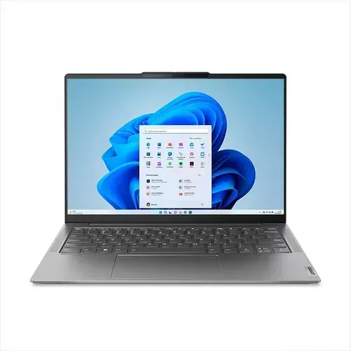 [Cc Mercado Pago] Notebook Lenovo Yoga Slim 6i 14  I7 16gb 512gb Iris Xe W11 Cor Storm Grey